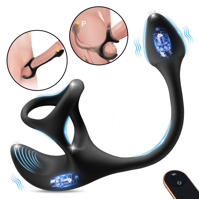 Anal Plug mann mit Vibration Seekheart-EU Anal Plug mann mit Vibration Seekheart-EU