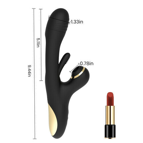 Naraku 3 IN 1 Saugen-Flapping Vibrator G Punkt